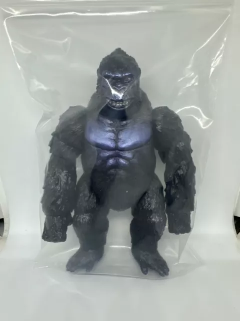 CCP gorilla black with purple sofubi designer toy sofvi