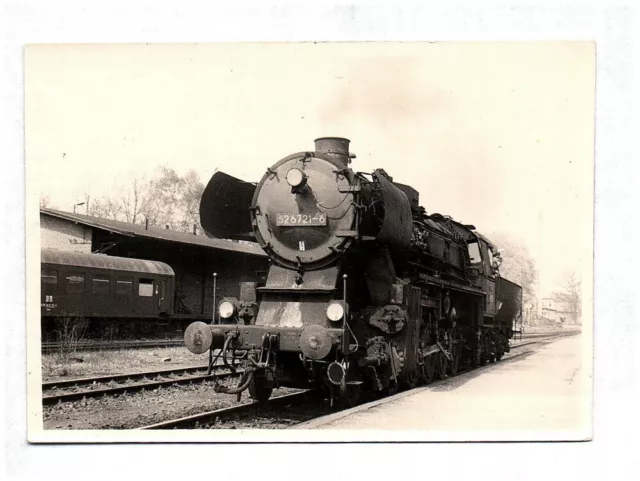 Foto Dampflok 526721-6 Lokomotive Bild Eisenbahn
