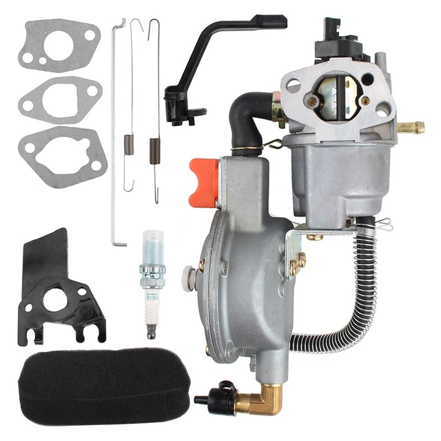 GX200 GPL Kit carburatore doppio carburante per generatore benzina 170F propano & funzionamento NG
