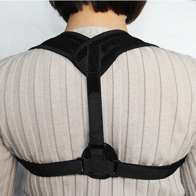Posture Clavicle Support Corrector Back Straight Shoulders Brace Strap Correct