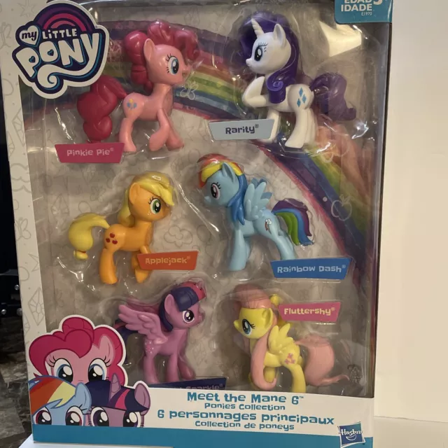 My Little Pony Toys Meet The Mane 6 Ponies Collection (