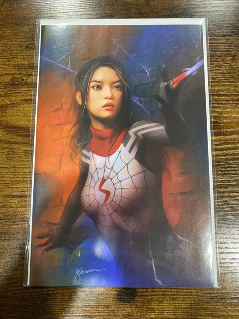 Silk #2 * NM+ * Shannon Maer Virgin Variant Marvel 2021 🔥🔥🔥