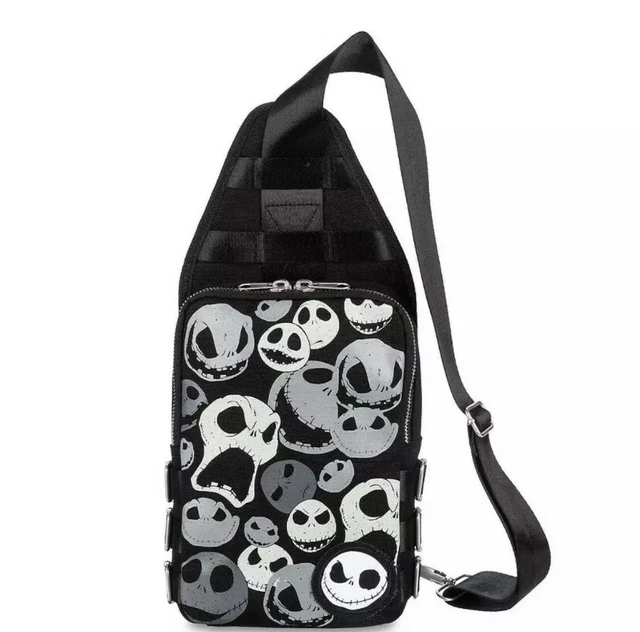 Disney Park Exclusive Jack Skellington Sling Backpack Nightmare Before Christmas