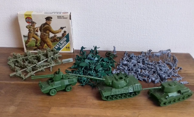 Lot Vintage Airfix Atlantic Années 70 - Plus De 300 Figurines Jouets Anciens