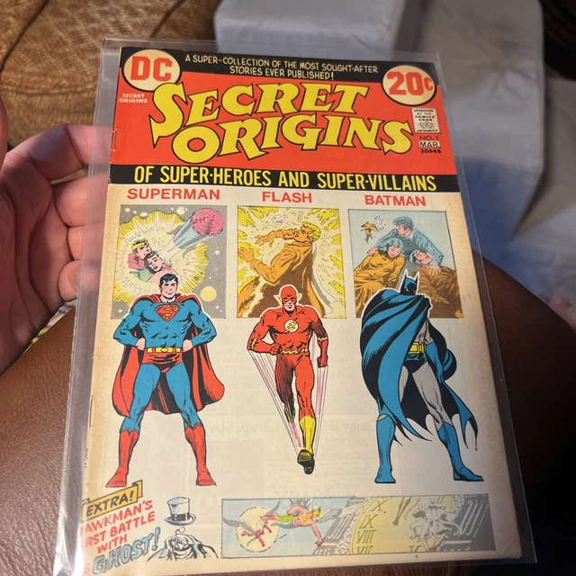 SECRET ORIGINS OF Super Heroes And Super Villains #1 (1973) DC Comics ...
