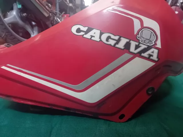 Serbatoio CAGIVA ALETTA ROSSA 350 Con TAPPO e RUBINETTO