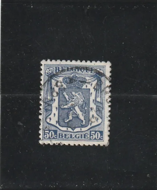 L5995 BELGIQUE timbre Y&T N° 426 de 1936-46 "  Armoiries  " Oblitéré