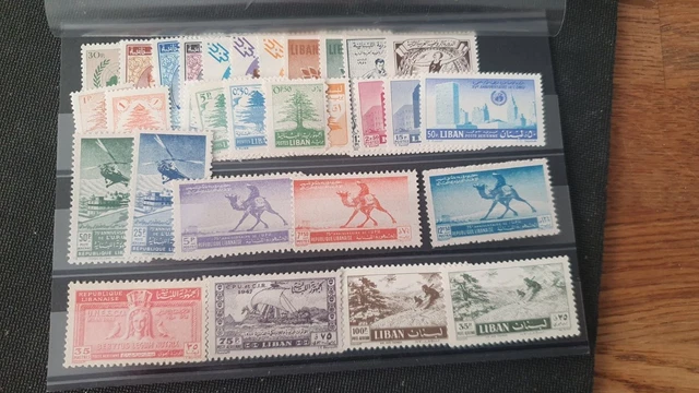 Lebanon 1947-1961 MNH lot Catprice E120 Lebanon 1947-1961 MNH lot Catprice E120