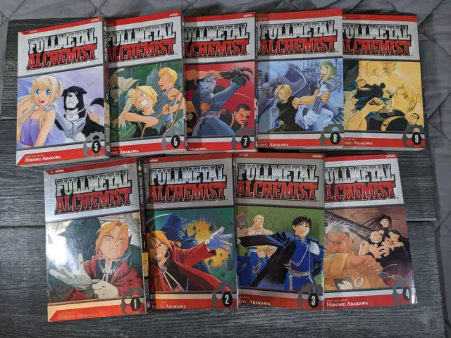 Fullmetal Alchemist Manga volume 1-27 Complete Series Paperback