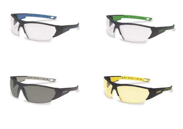 Uvex i-Works Pheos Sports Style Safety Glasses Spectacles 9194 Cycling Squash