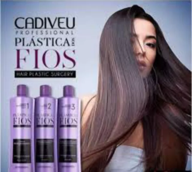 Cadiveu Professional Plástica dos Fios - Shampoo Kit + Antifrizz Active + Mask 3