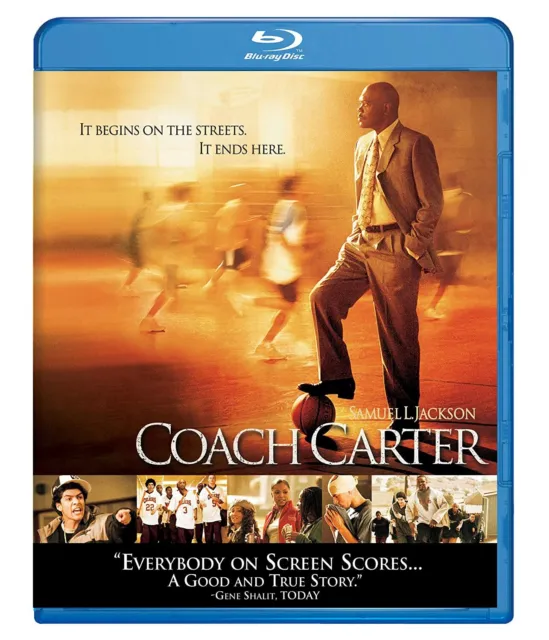 Coach Carter Blu Ray Brand New Free Shipping Samuel L Jackson Damaged Case