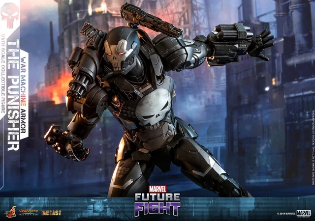 Hot Toys The Punisher War Machine Armor Diecast VGM 1/6 Scale Figure