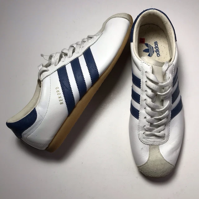 adidas gazelle silver green womens Vintage Adidas Rekord Sneakers US 7  dla dushy