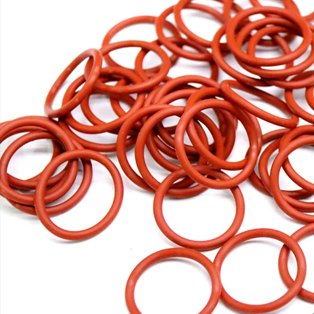 MECCANIXITY Silicone O-Ring 52mm ID 56mm OD 2mm Width Metric VMQ