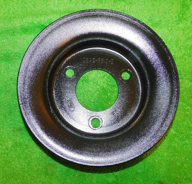 1100-08 Performance Pulley Kit For 1994-95 Ford Mustang – 6-Rib Serpentine, Black Powder Coat, Small Block Ford