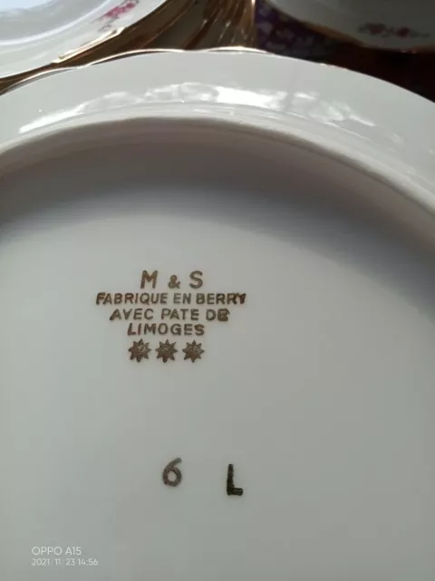 service vaisselle porcelaine du Bidasoa Espagne ,signe de qualité 133 pièces