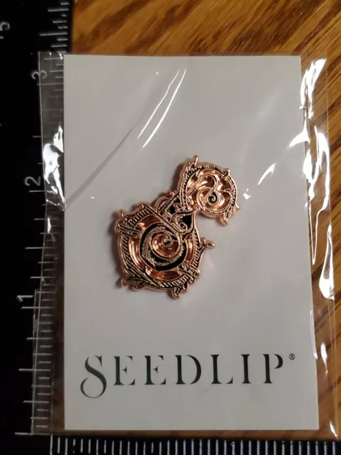 Seedlip Non Alcoholic Spirits Metal Lapel Pin - Non Alcohol Liquor Brewerania H6