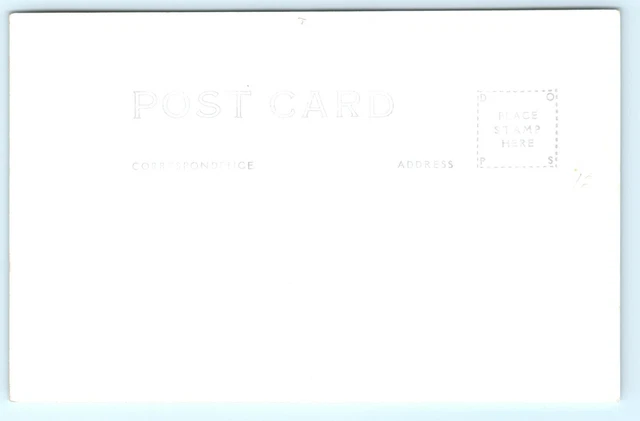 POSTCARD RPPC Tulip Time Holland Michigan Warm Friend Tavern Big Brooms Dutch 2
