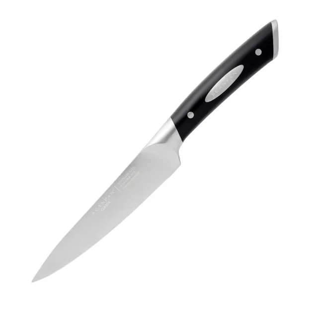 NEW SCANPAN CLASSIC UTILITY KNIFE Fully Forged Kitchen Cutlery Cut Slice 15cm