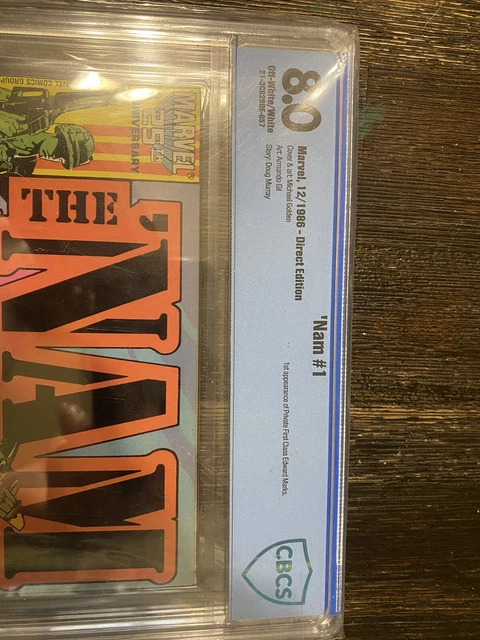 Marvel The 'Nam #1 copper age comic books 1986 Vietnam War 2