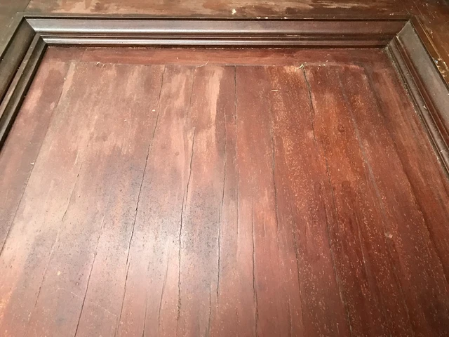 Antique Pair Large Thick Wood 36X108 Pocket Door Room Dividers Old VTG 237-23B 5