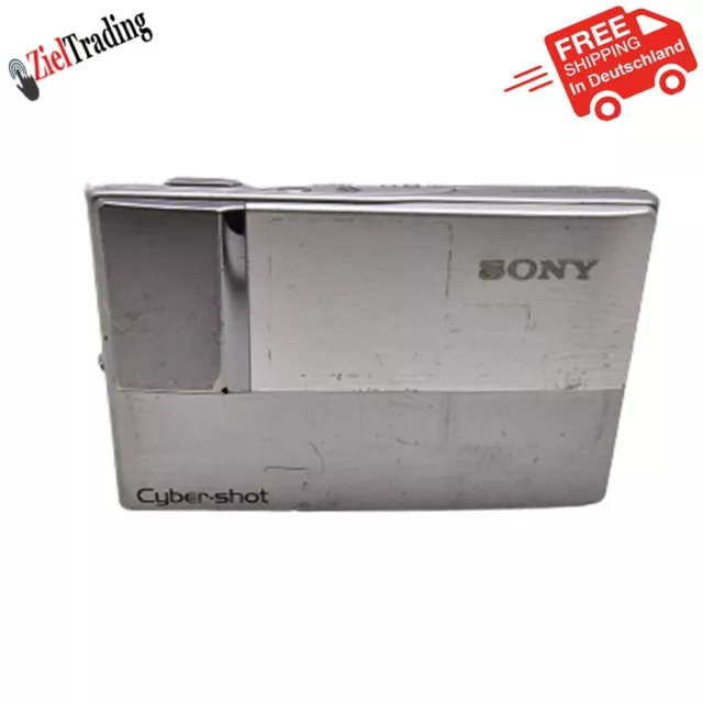 Sony Cyber-Shot DSC-T10 7,2-MP Digitalkamera – Silber