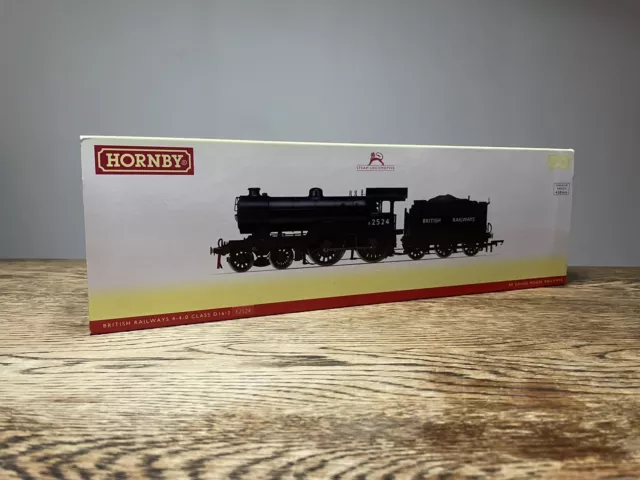 Hornby OO Gauge R3235 D16/3 Class "E 2524" BR Black Steam Locomotive