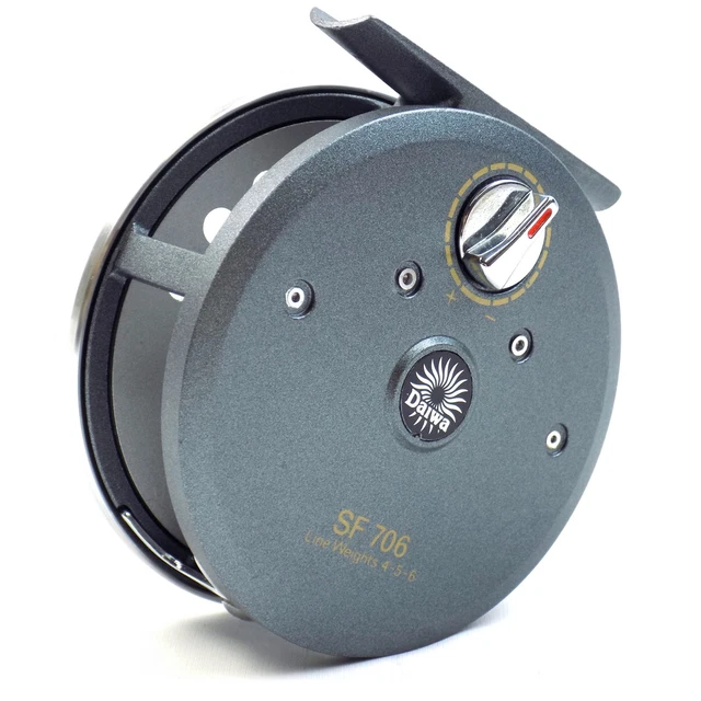 DAIWA SF 706 Fly Fishing Reel Clicker Line Weights 4-5-6