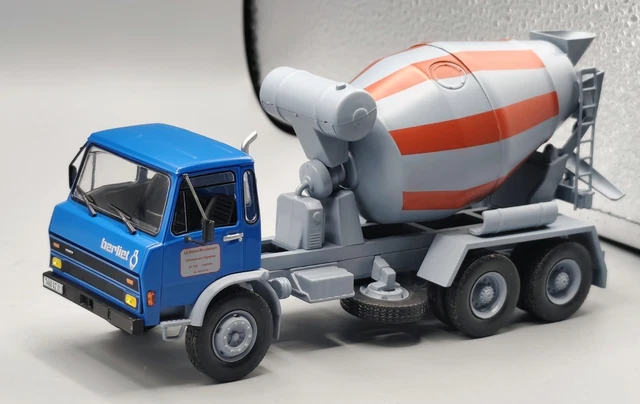 Miniature Hachette Berliet GRH 230 6x4 Benne - Échelle 1/43, N°96, Neuve, Fabrication Française