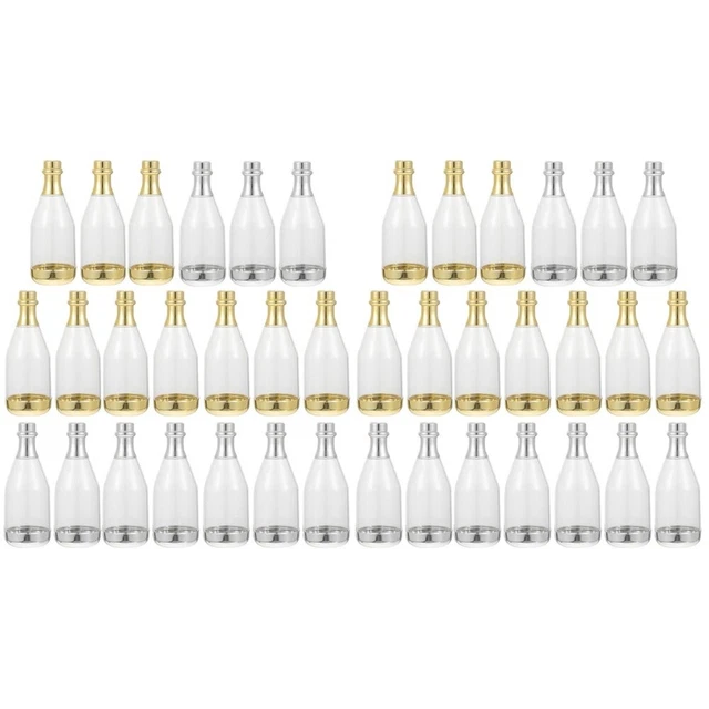 40 pz Pp scatola caramelle sposa mini bottiglie baby shower