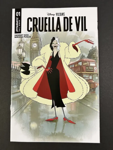 Disney Villains Cruella De Vil #1 Middleton Variant Dynamite Comics 2024 NM