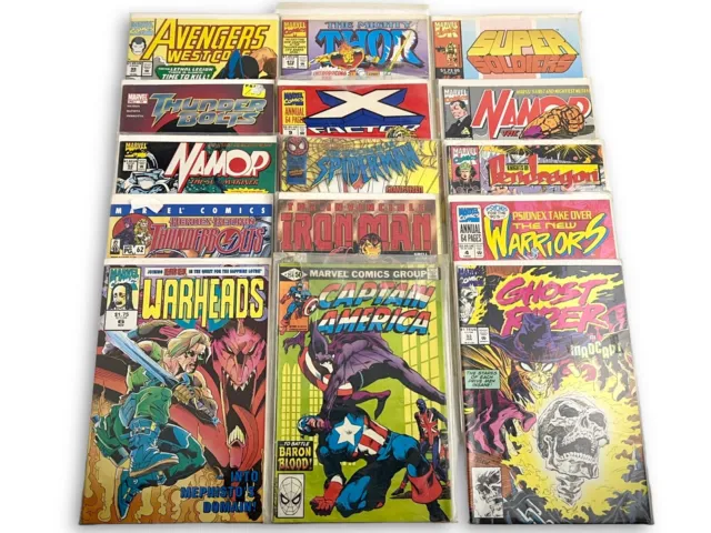 Marvel Comic Lot 15 - Avengers Ghost Rider Namor Thor X Factor America Various