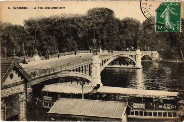 CPA Suresnes Le Pont (1315028)