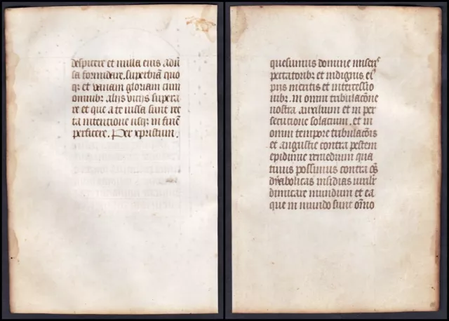 Book of Hours manuscript Stundenbuch Handschrift 1450 Livre heures manuscrit 9