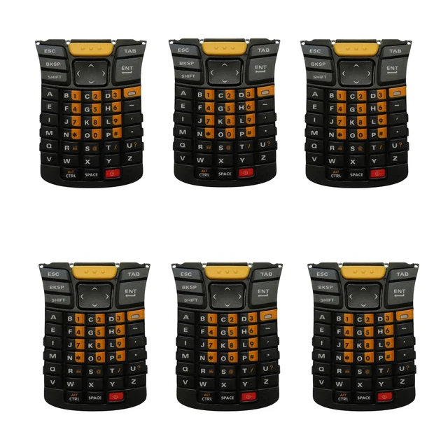 New Aftermarket 6 x KYPD-MC95MF000-000 43 Key Alpha Prime Keypad Rubber MC95