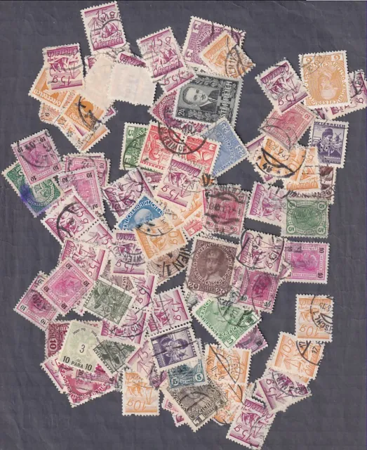 Konvolut Briefmarken Österreich vor 1945 undurchsucht ca,100 Stück