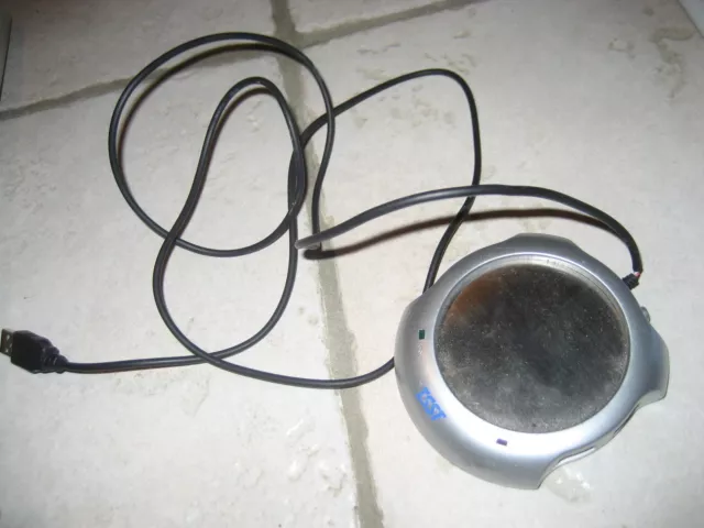 Chauffe-tasse USB avec tasse en acier - PEARL