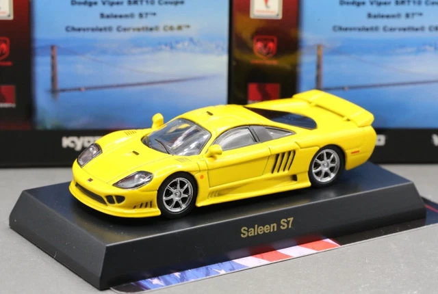 IWAVER 1:28 02M Ford Saleen S7 Jaune Route Voiture Électrique