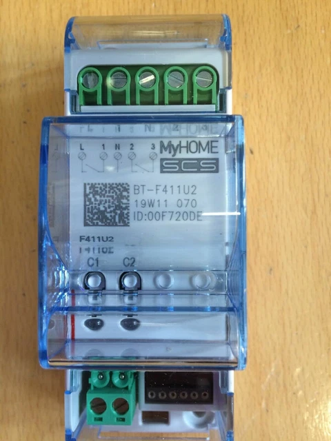 Attuatore Legrand BTicino SCS 4 Relè - Modulo DIN Per Automazione Domotica - Foto 4