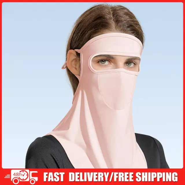 Unisex Face Scarf Anti Ultraviolet Ice Silk Running Sports Mask for Outdoor Golf