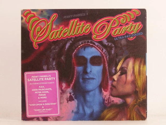 SATELLITE PARTY ULTRAPAYLOADED (506) 10 Track Promo CD Album Card Sleeve