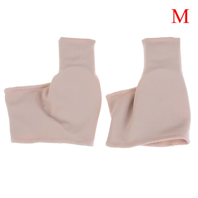 2Pcs Hallux valgus straightener fabric gel toe bunion corrector pad protec.t2