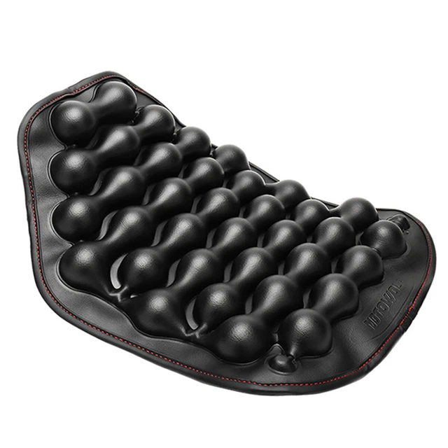 Motorcycle Seat Cushion Massage 3D Comfort Shockproof Pads Press inflating Mat