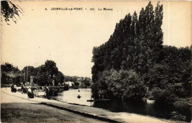 CPA JOINVILLE-le-PONT - La Marne (659580)