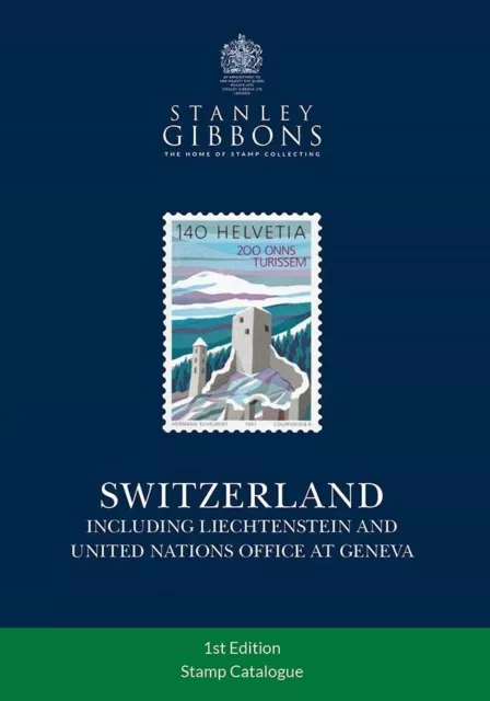 New Stanley Gibbons Stamp Catalogue Switzerland 1st Edition Inc Geneva Free S&h