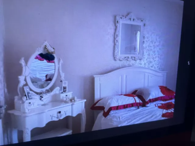 white ikea double bed sultan luton