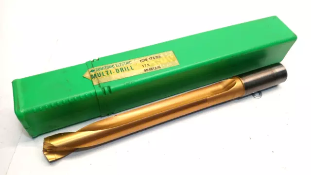 SUMITOMO KDS 175 DA HM-gelötete MULTI-DRILLs HM-gelötete Bohrer Ø17,50mm