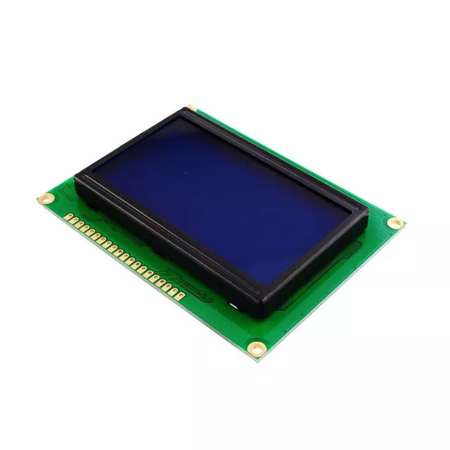 ST7920 128x64 12864 LCD Display Blue Backlight Parallel Serial for Arduino 5V