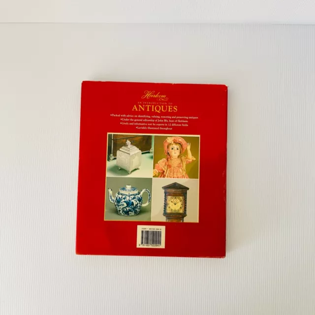 An Introduction to Antiques By John Bly Heirloom Hardcover with original DJ GC 2